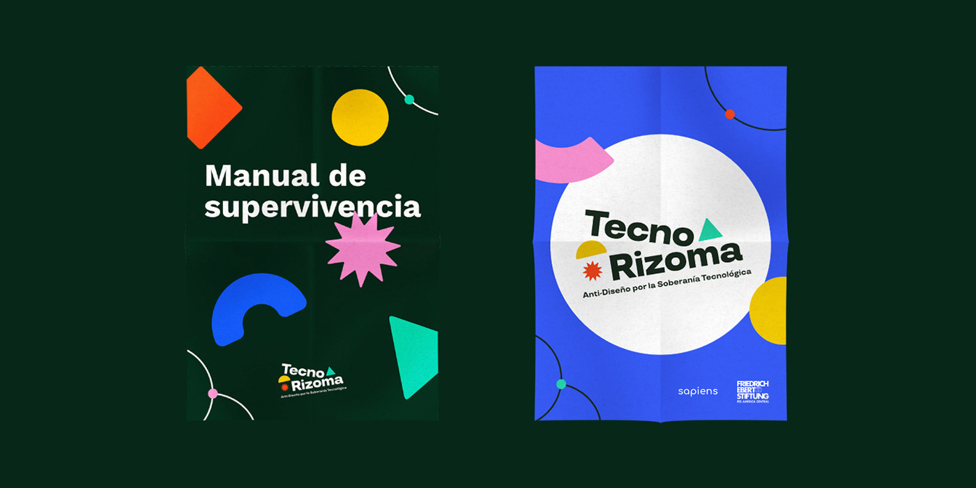 branding  colorful Fun geometric graphic design  Guatemala Internet social media Technology visual identity