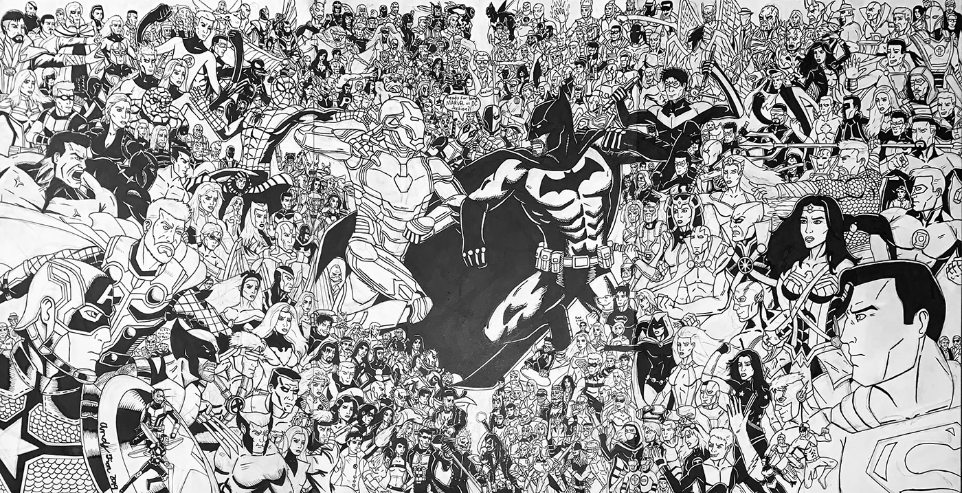 batman captain america comic books dc iron man marvel superheroes superman