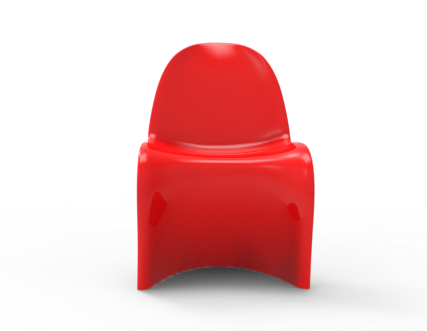 panton chair 3D