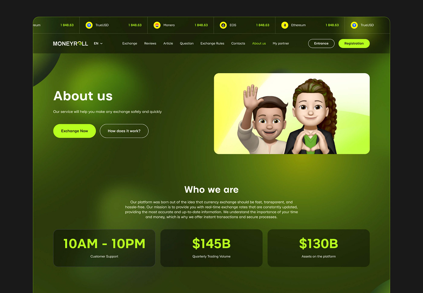 UI/UX Web Design  graphic design  crypto Logo Design money Web finance business Website