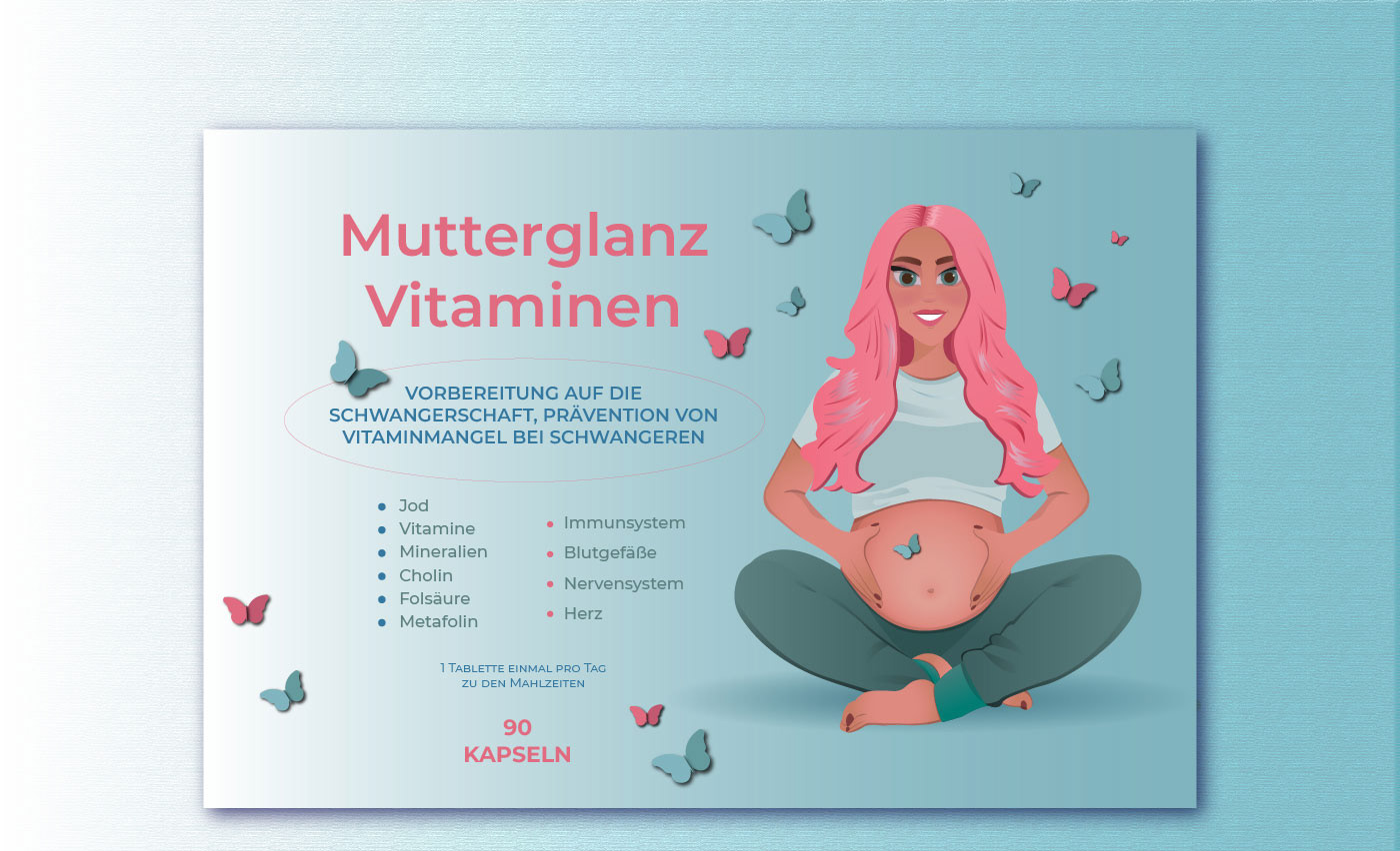vitamins medicine cartoon adobe illustrator Graphic Designer ILLUSTRATION  vector pregnant woman