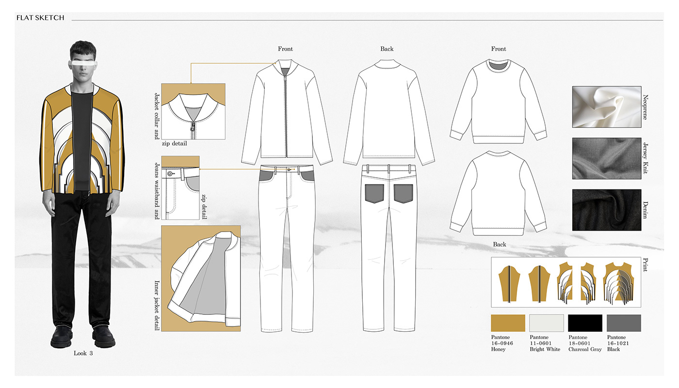 fashion design fashion portfolio moodboard photoshoot Clothing Menswear fashion illustration
