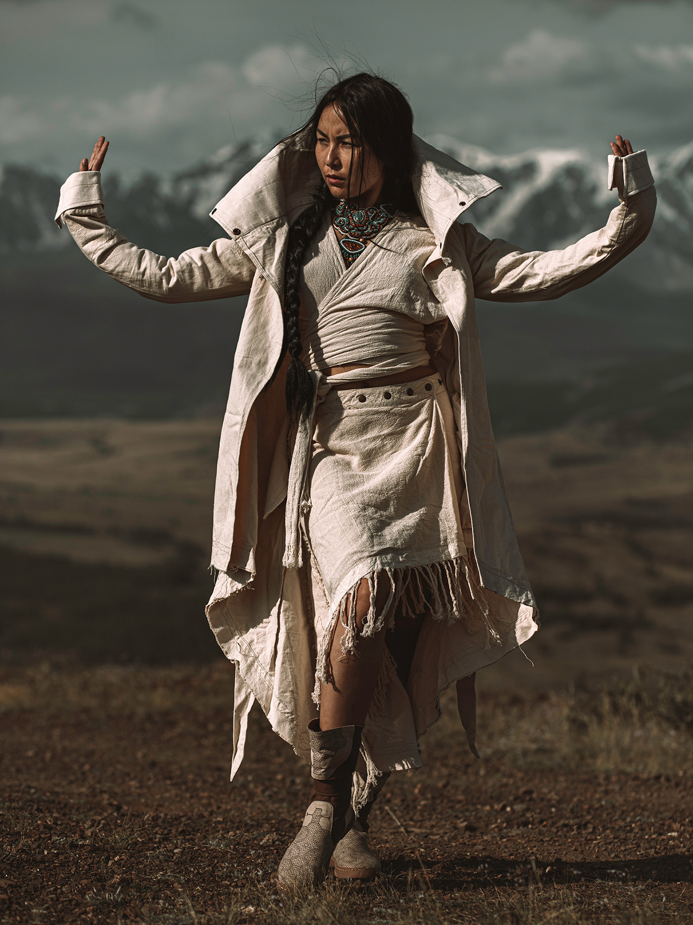 mountain gypsy bohofashion boho bohostyle fashioneditorial model shamanism Fashion  asian