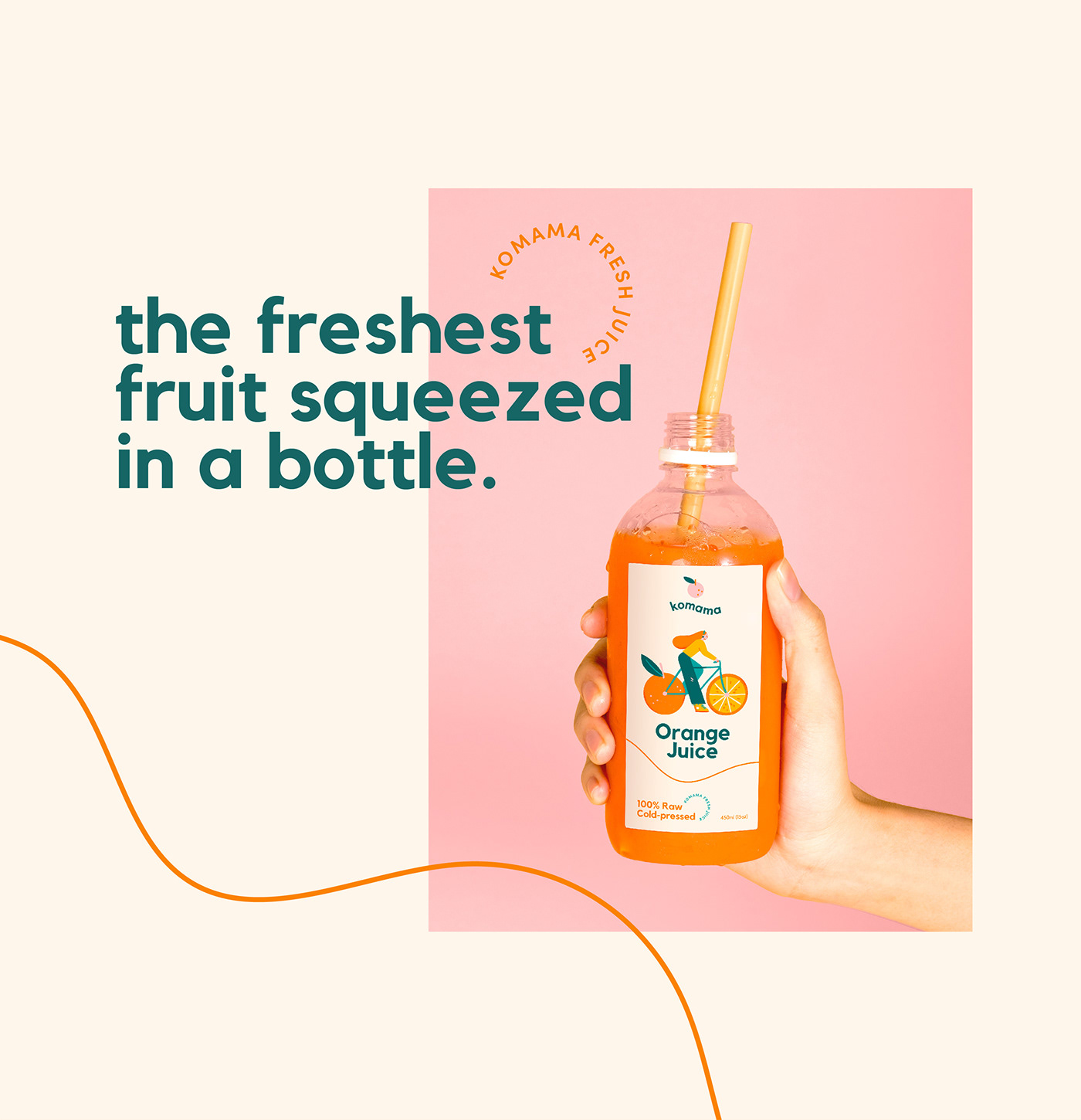 animation  brand branding  fresh identity illustrations juice logo Packaging