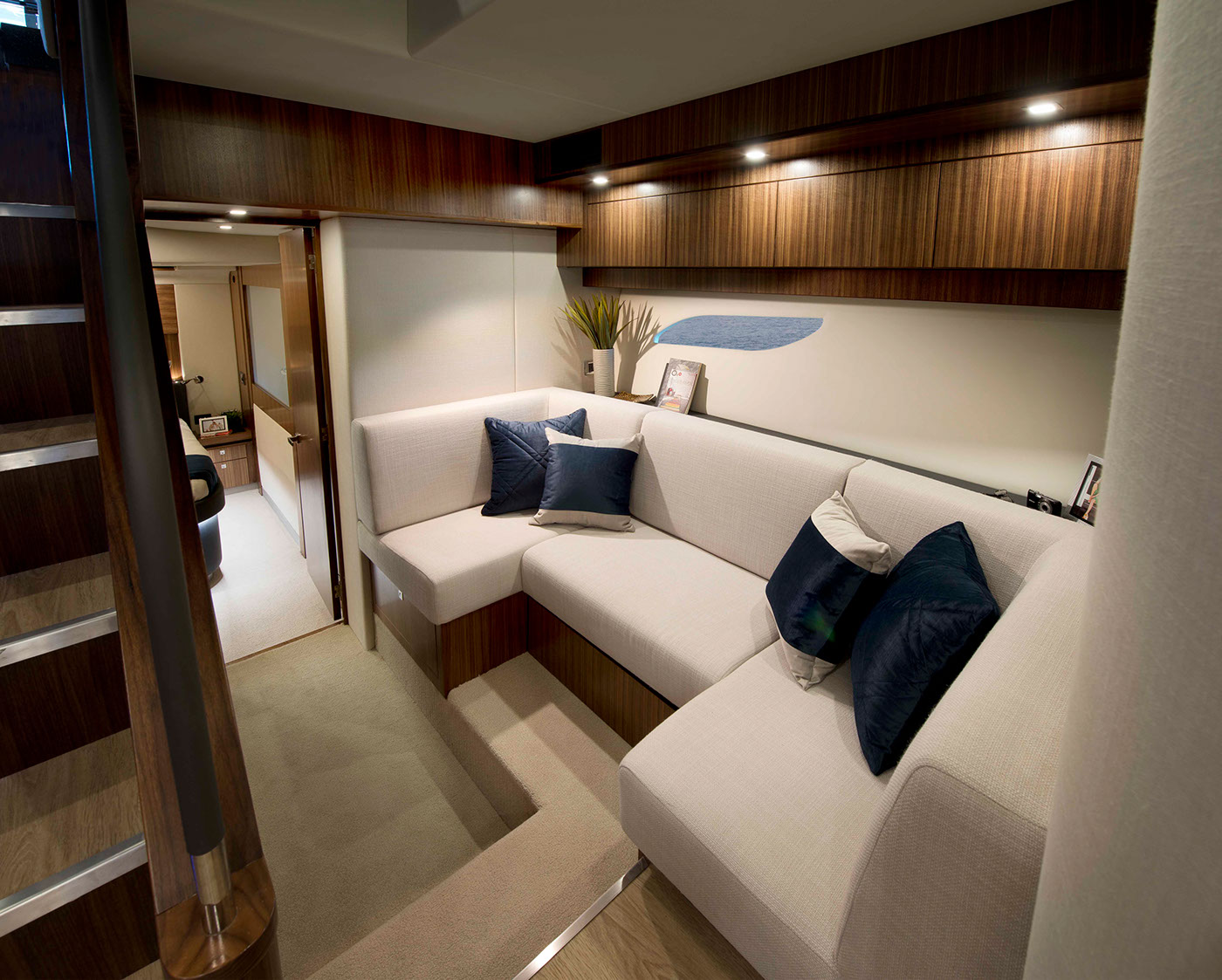 marine Interior 3D fit out design cabinetry boat Motor Yacht yacht