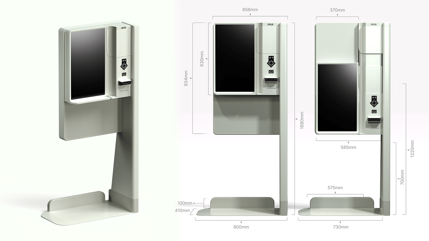 industrial design  Kiosk kiosk design universal branding  ux/ui ux screen design product design 