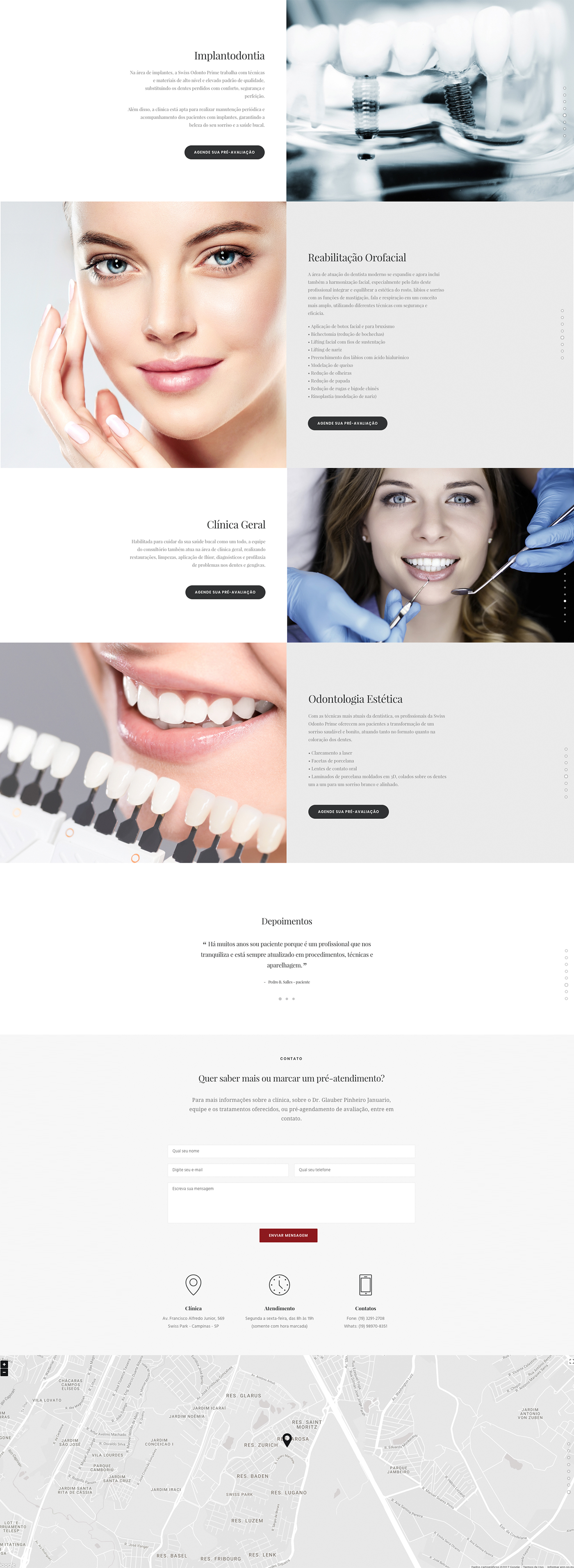 dental dentist Odontologia site Website dentista