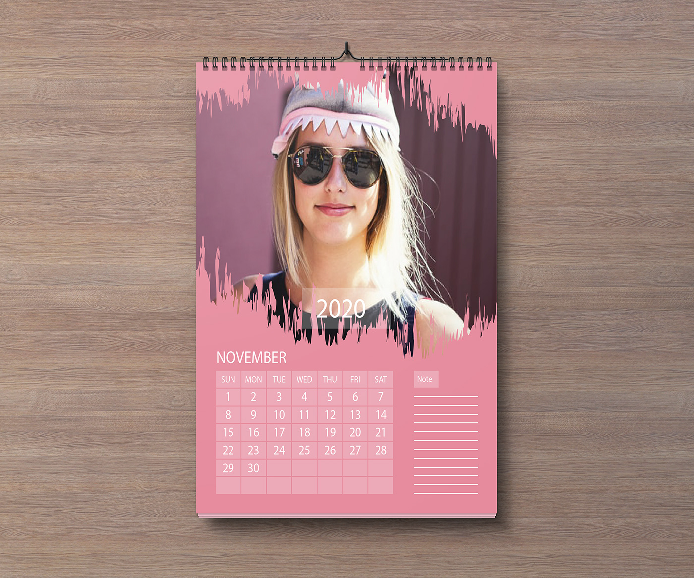 business calendar Calender clean company Day design modern month new year