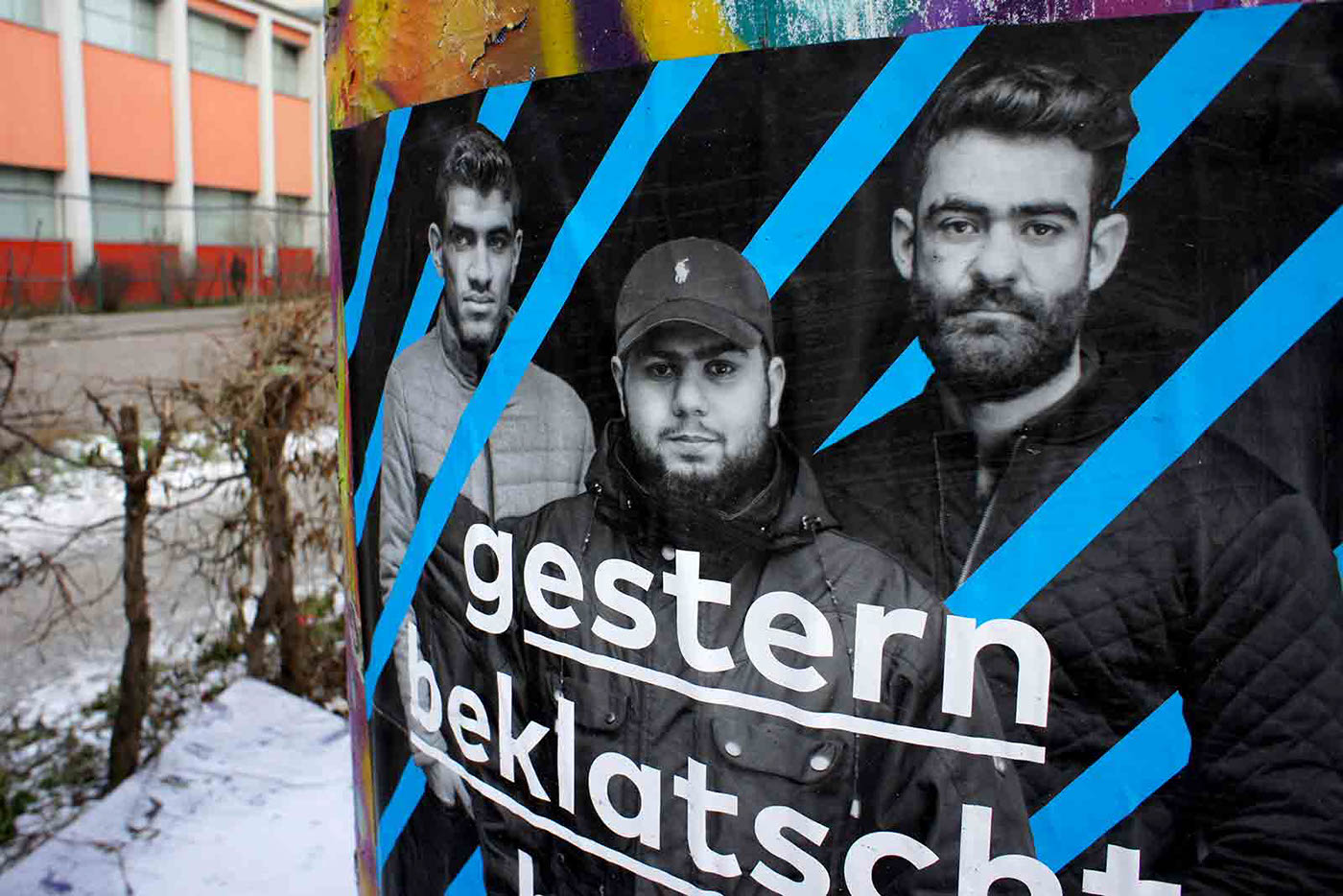 berlin politics migration posters