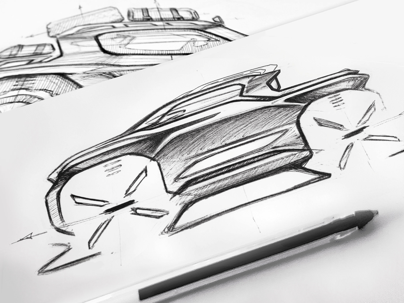 #rivian #pickup #truck #car #cardesign #automotive #industrialdesign #concept #sketch #drawing #rendering #photoshop #pen #electric #future #digitalart #digitalpaint