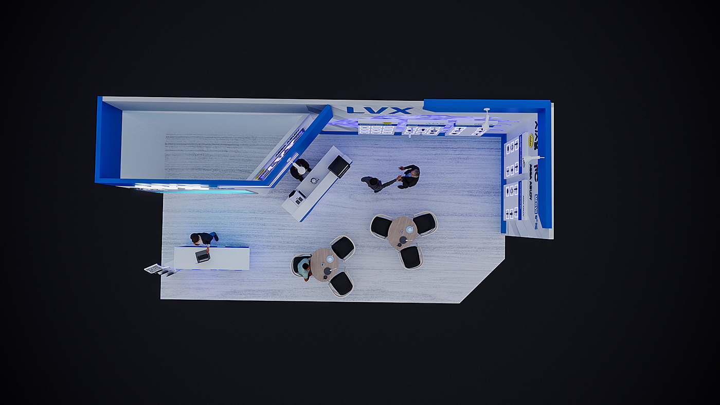 tech Technology booth boothdesign Exhibition Design  Exhibition  Stand expo House Solution Egypt
