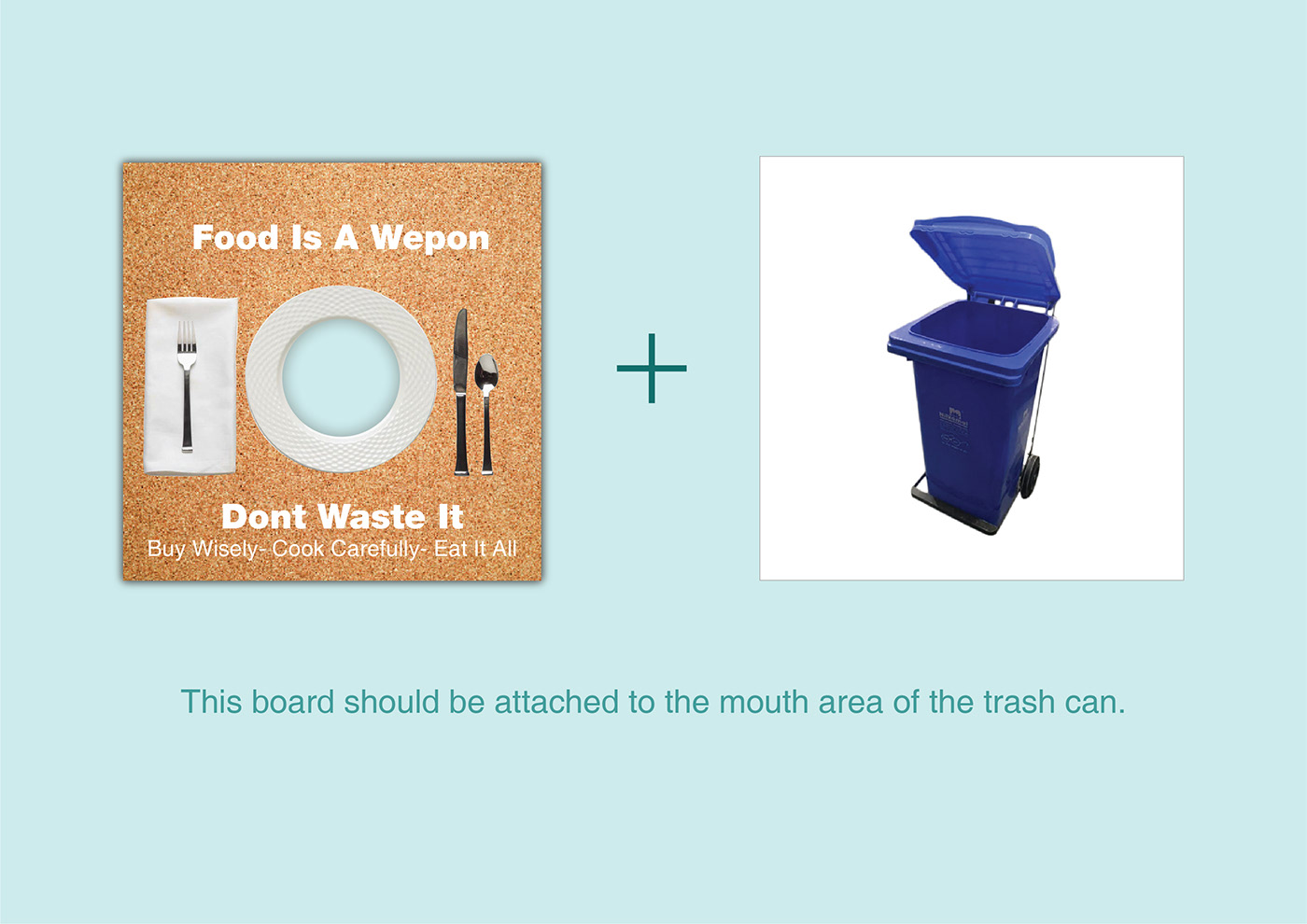 Ambiant artwork design food  crisis food waste solutions. identity Visual Communication