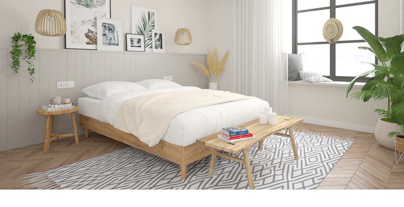 interior design  INTERIOR RENDERING Render 3D archviz visualization bedroom bed bedroom design Bedroom interior