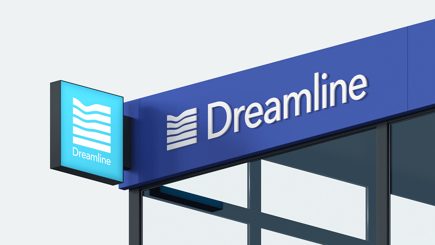 branding  Dreamline granum identity logo Logotype mattress sleep thegranum