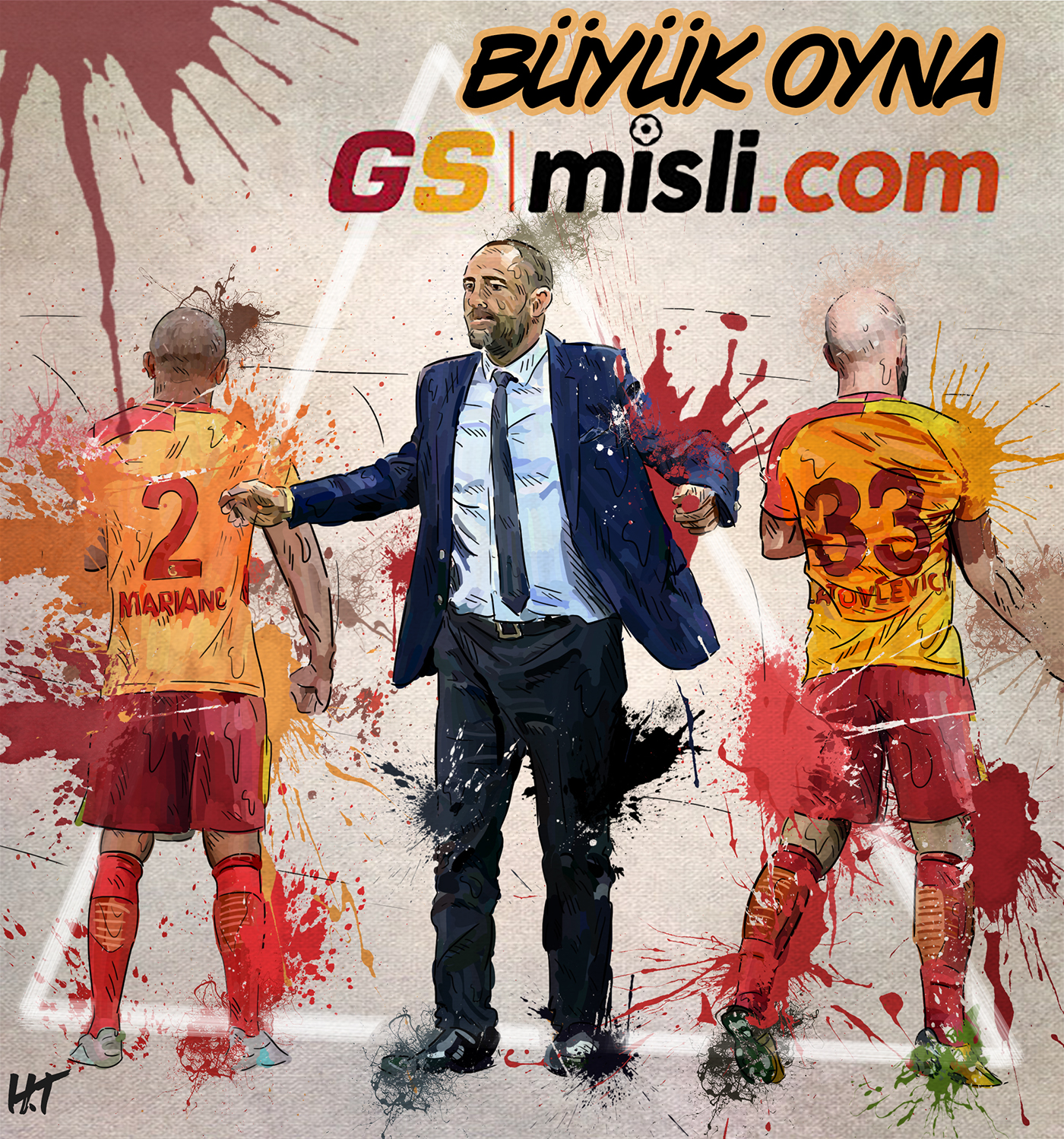 galatasaray ILLUSTRATION  design muslera gsmisli digitalart art footballl Gs draw