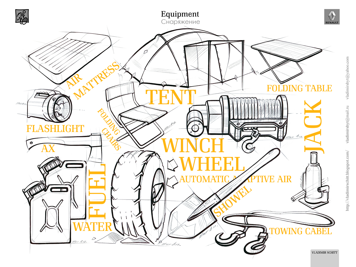 renault automotive   car design car sketches renault sketches sketches Travel vladimir schitt