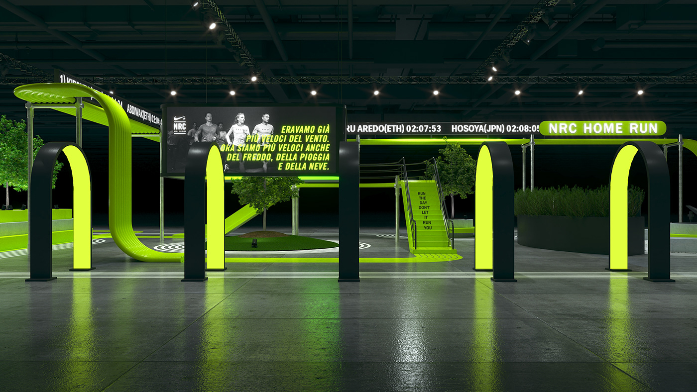 Event installation interactive Popup Experiential Retail immersive branded environment gamify interactive design