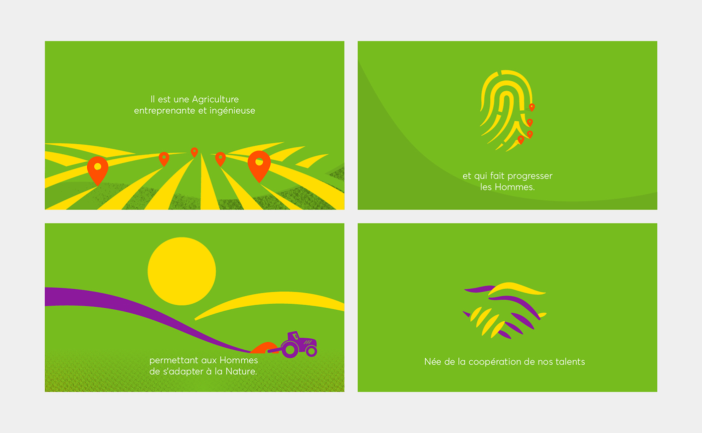 agriculture digital Pointer farming symbol branding  Logotype stripes pictogram fields