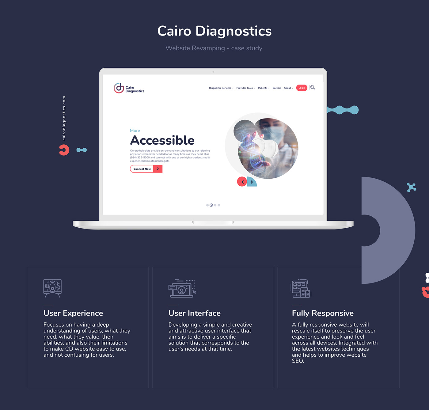 Cairo Diagnostics website revamping