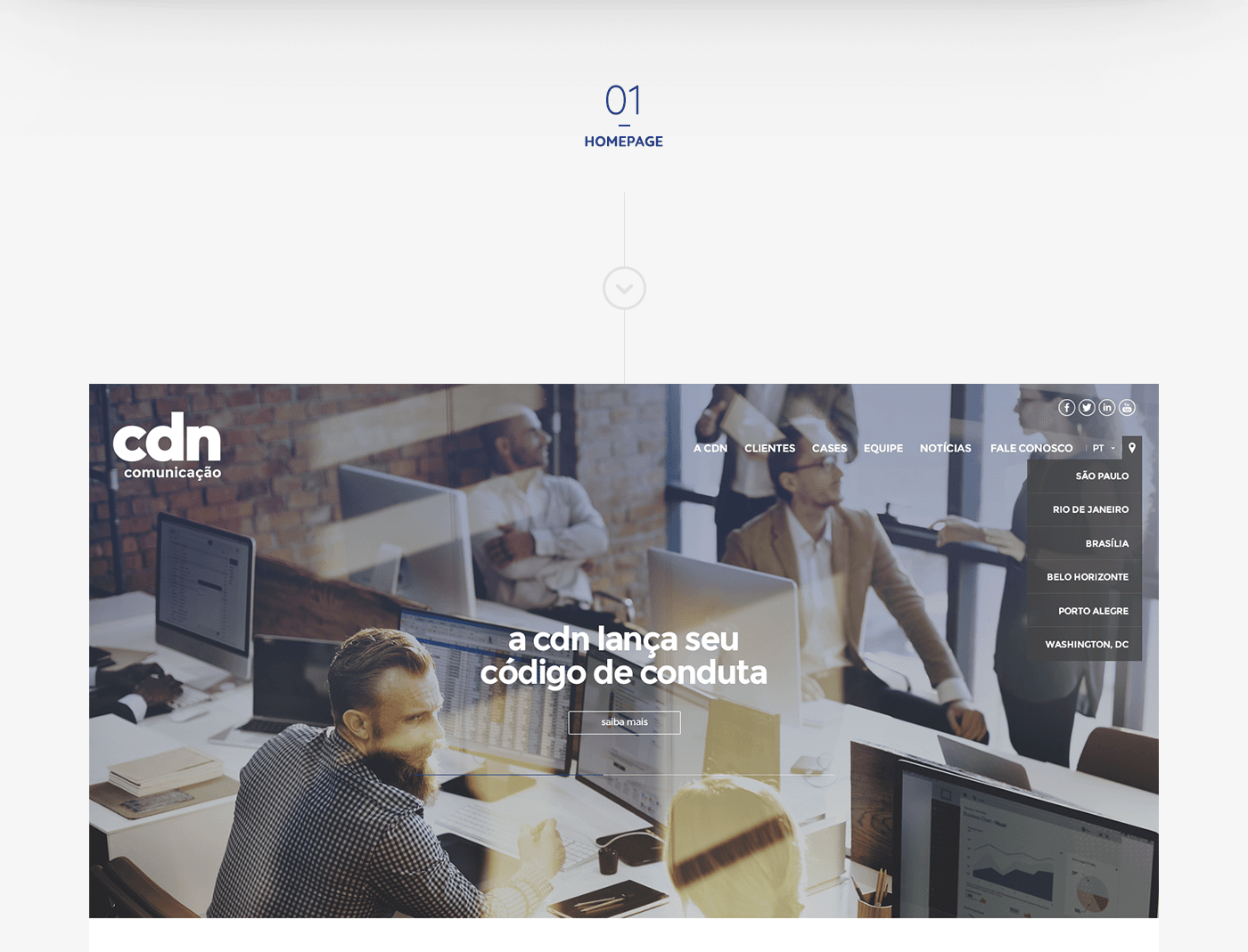 UI/UX Web designer portal site