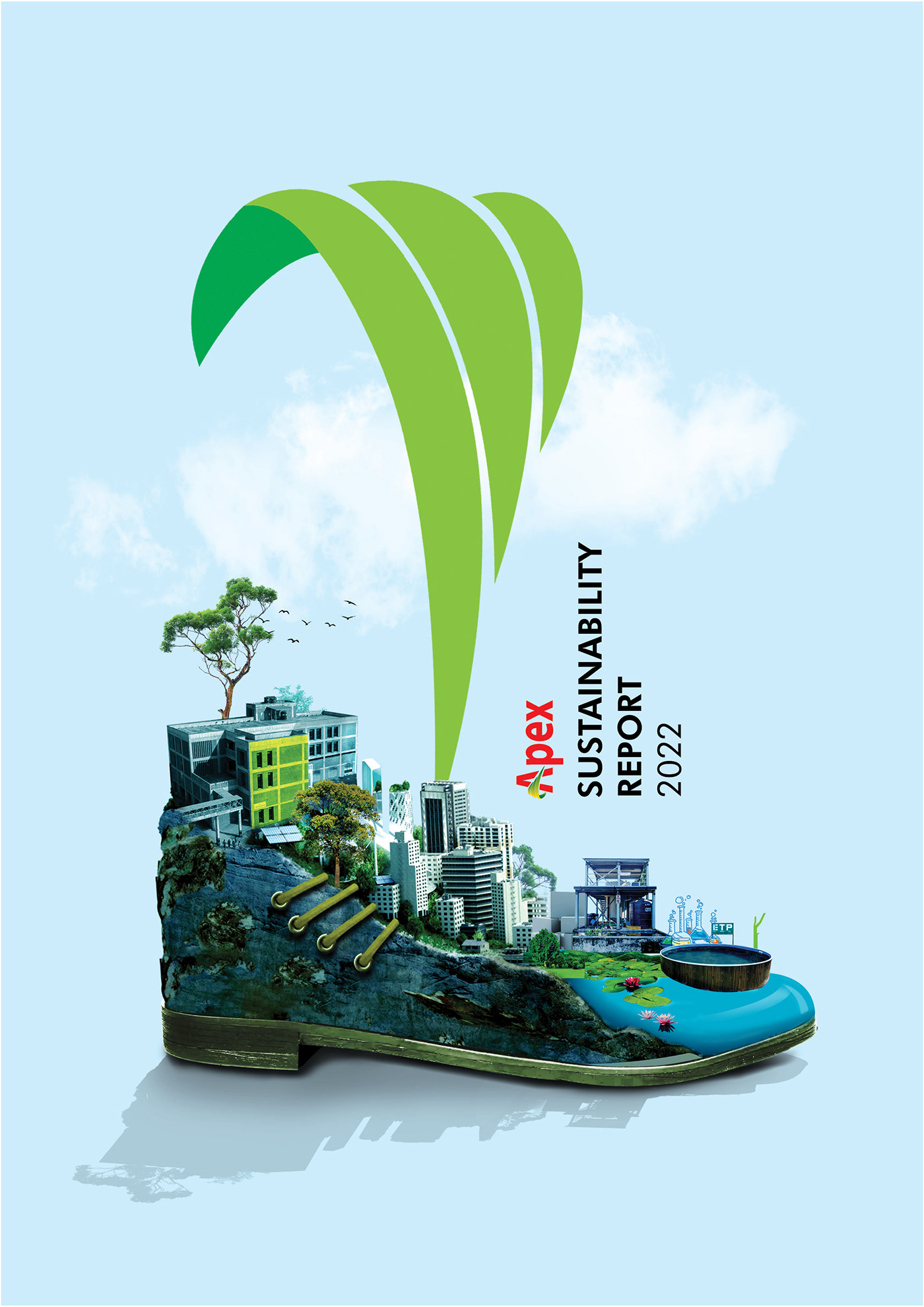 Apex Sustainability report SDG footwear sprint bata shoes Hush Puppies Nike Shoes