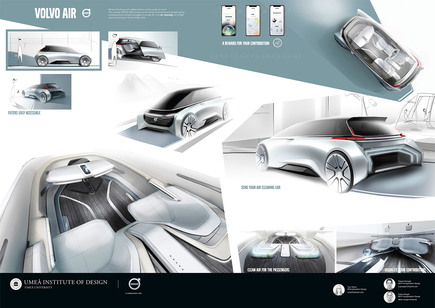 concept Volvo design product Interior transportation