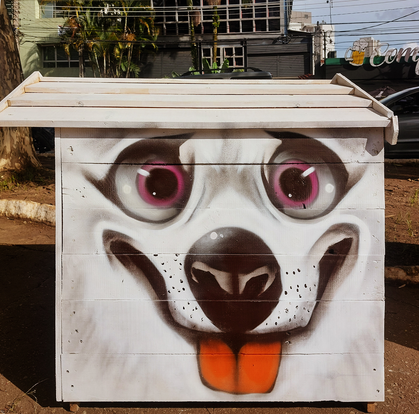 nick zombie creature art characterdesign concept character Street Art  urban art dog