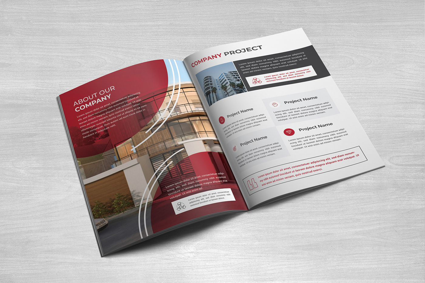 Company profile brochure, Brochure design template, Brochure Design, Brochure, Company Profile
