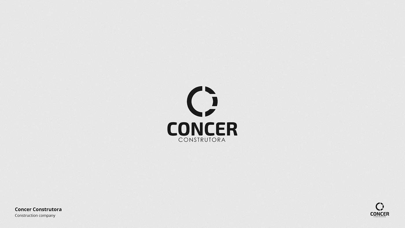 Logo 03 Logofolio: Concer Construtora