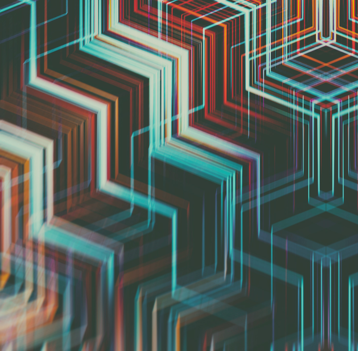 lines vivid structure colors pattern abstract blur graphic motion