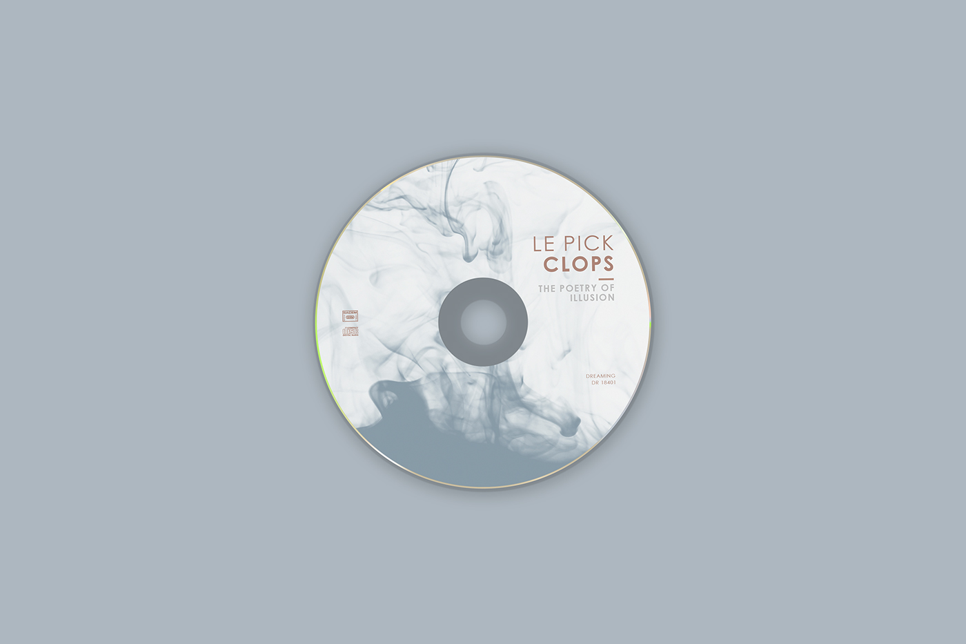Album artwork cd cover contemporary modern Layout le pick clops Booklet