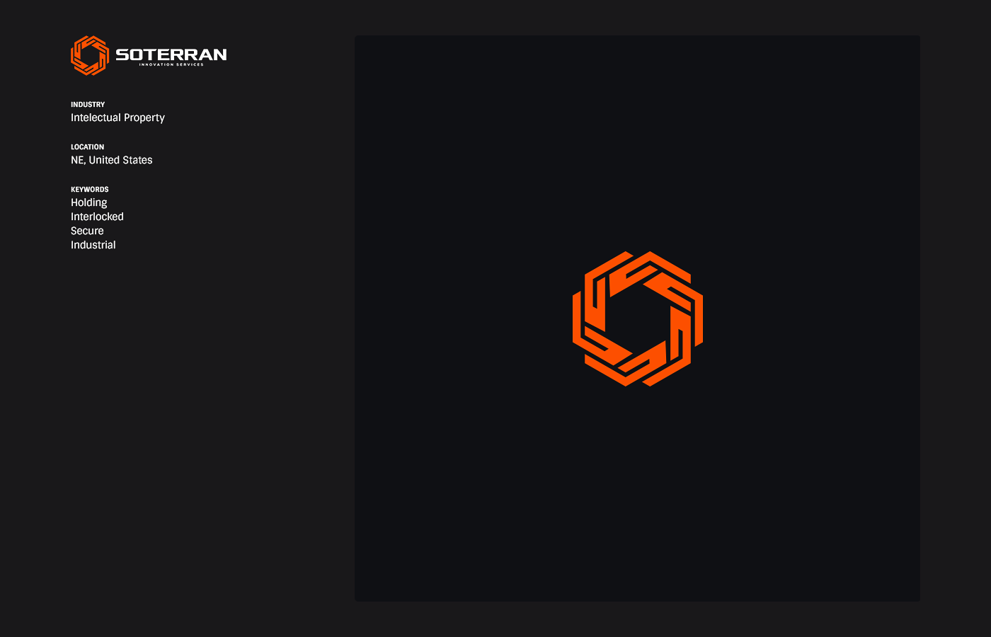 logo brand monogram abstract minimal geometric modern Technology Startup personal