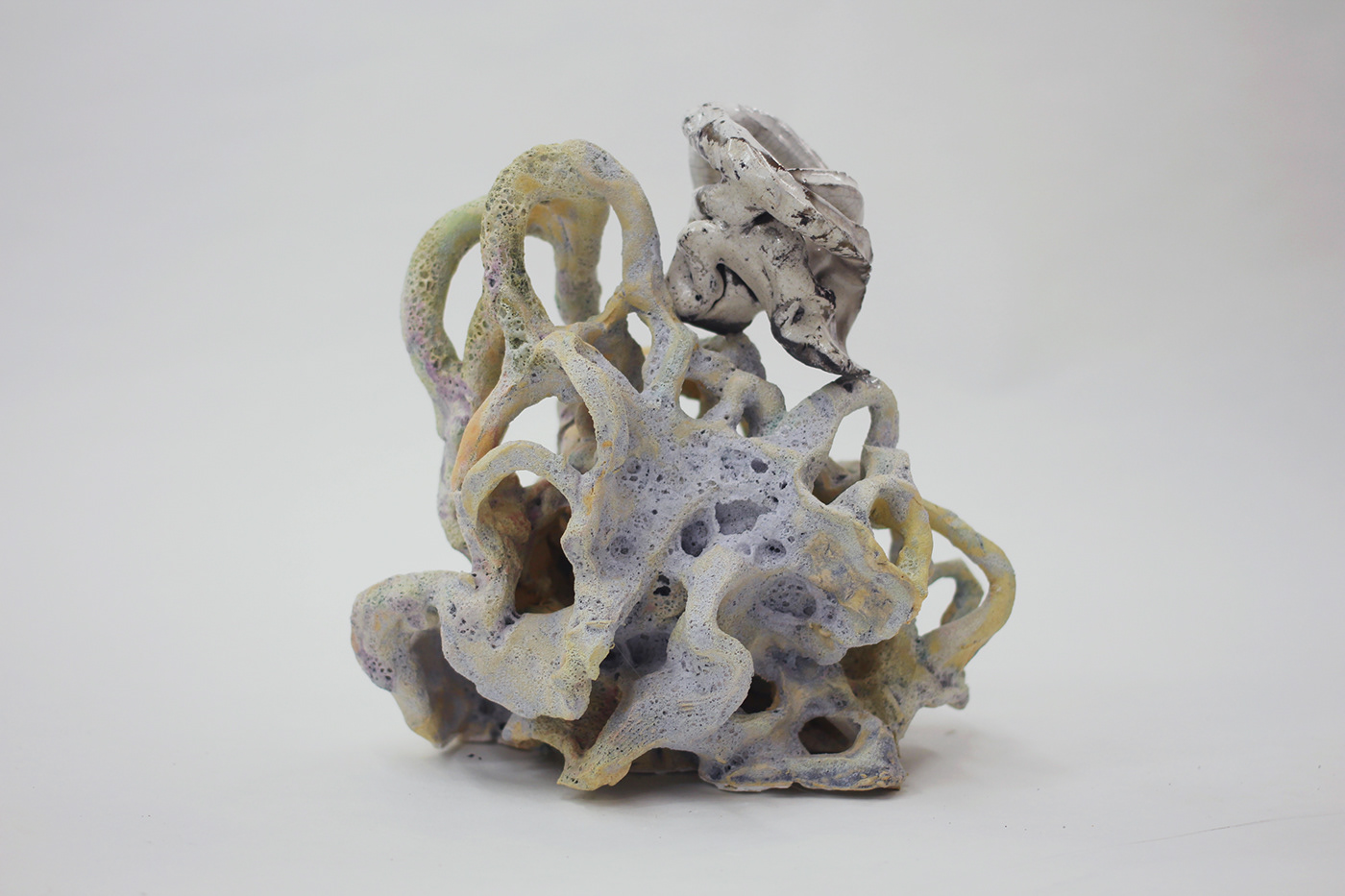 Raku crater glaze fine art contemporary ceramics