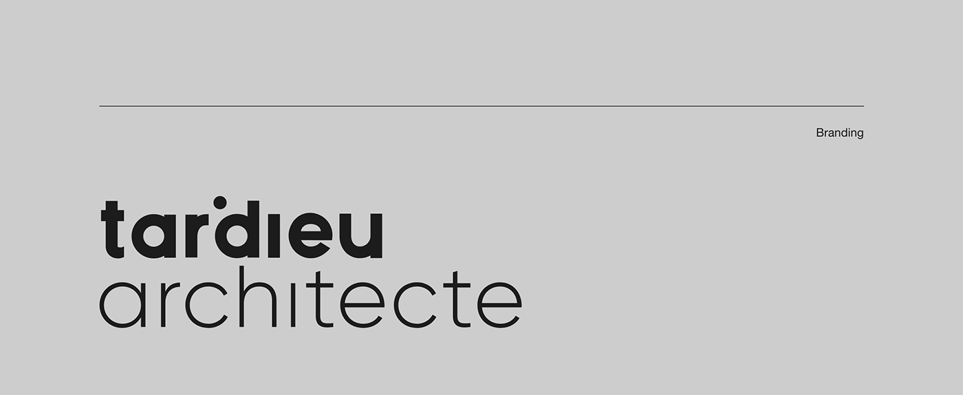 branding  architecture design brand type font