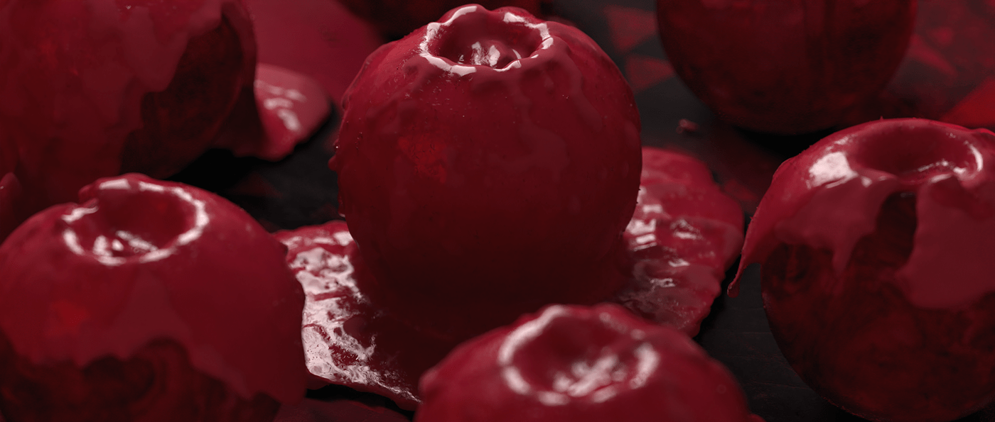 motion graphics  houdini c4d redshift simulation organic Substance Painter horror Film  