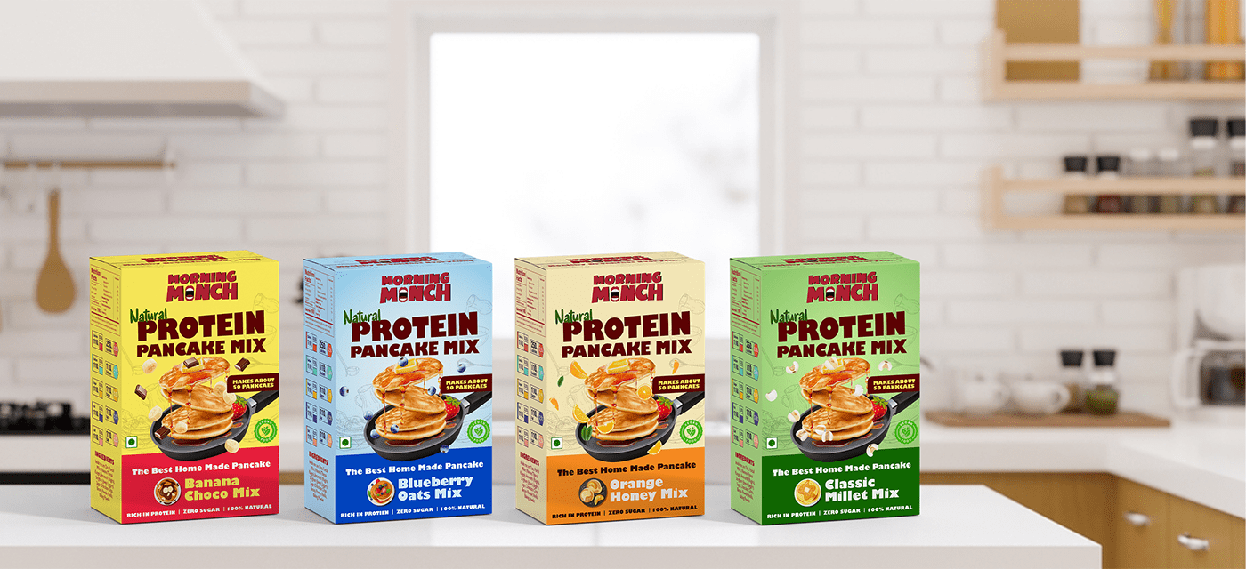 Packaging visual identity brand identity Logo Design Label packaging design Mockup pancake graphic design  branding 