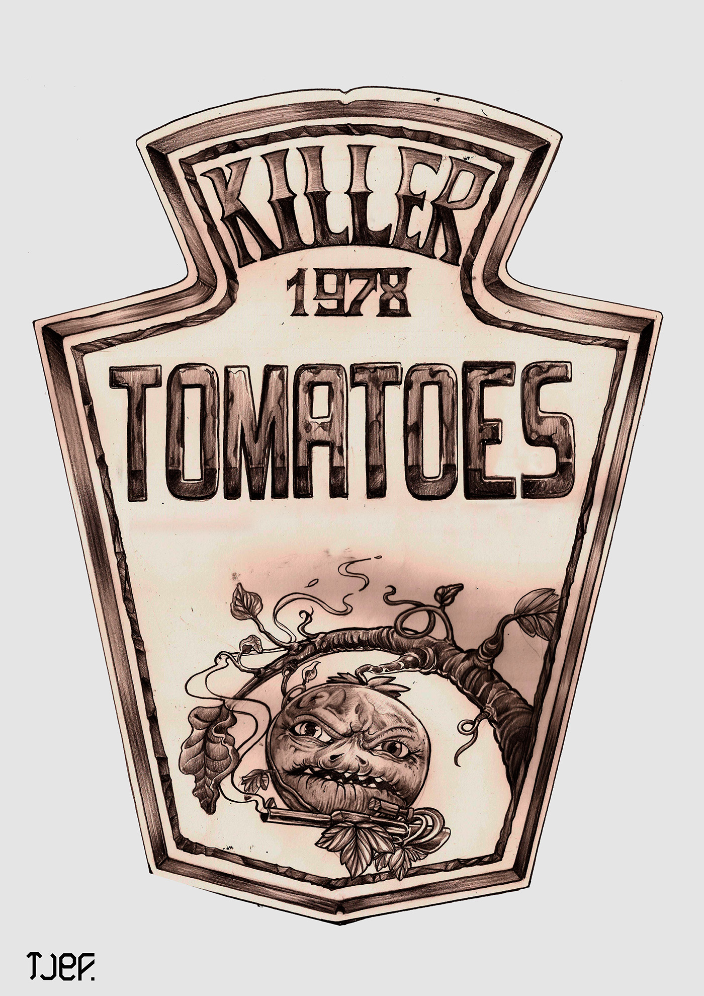 tomatoes arte killer KILLERTOMATOES heinz