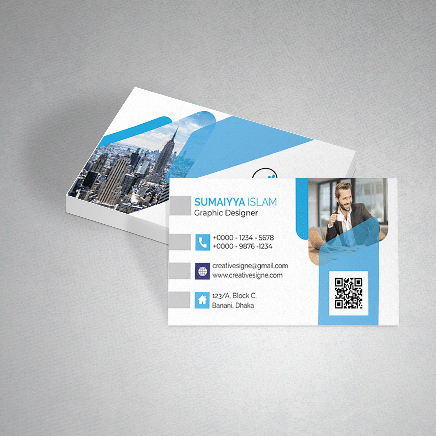 business card card corporate creative design vect plus brand identity branding  Brand Design business