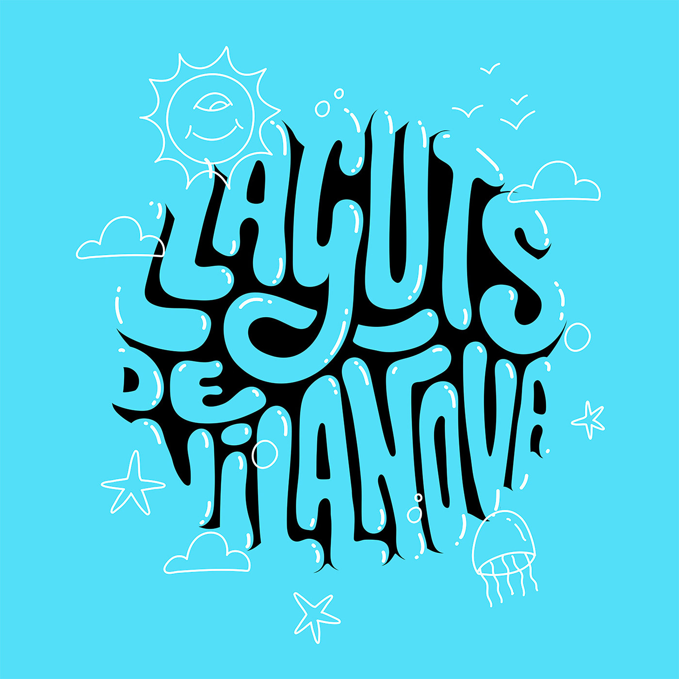 lettering type letteringdesign typedesign typography   logo letras 2DLETTERING LLAGUTS LLAGUTSDEVILANOVA