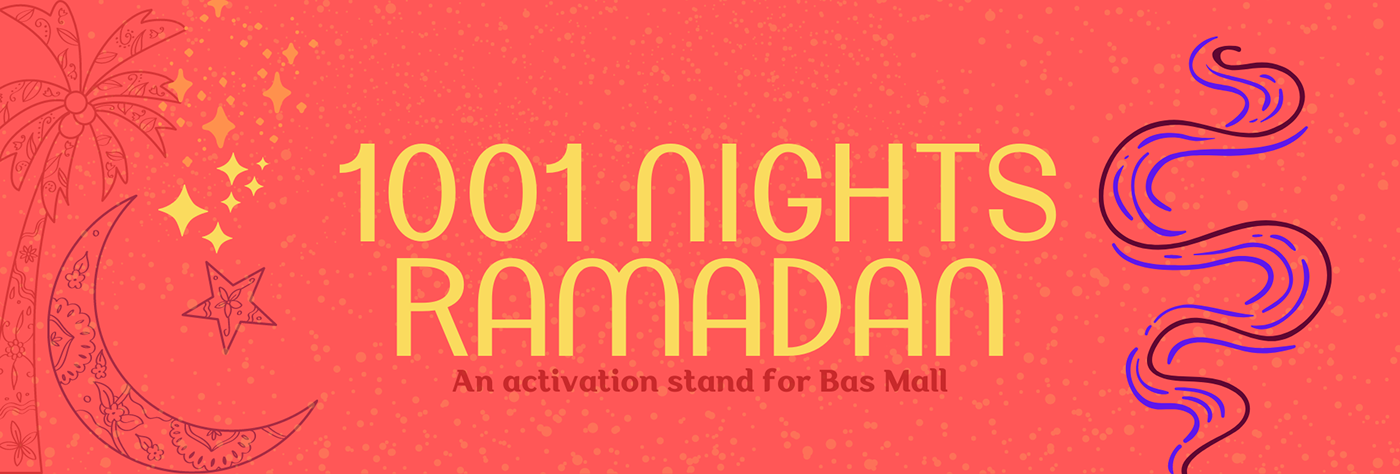 1001 nights activation aladdin arabian BAS MALL genie Interactive games persian ramadan UAE