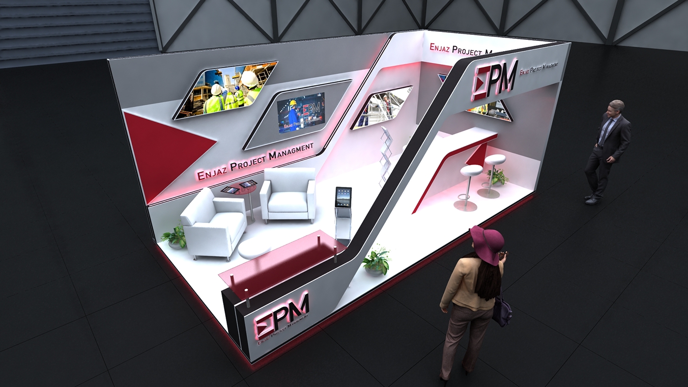 booth Exhibition  Stand 3d design