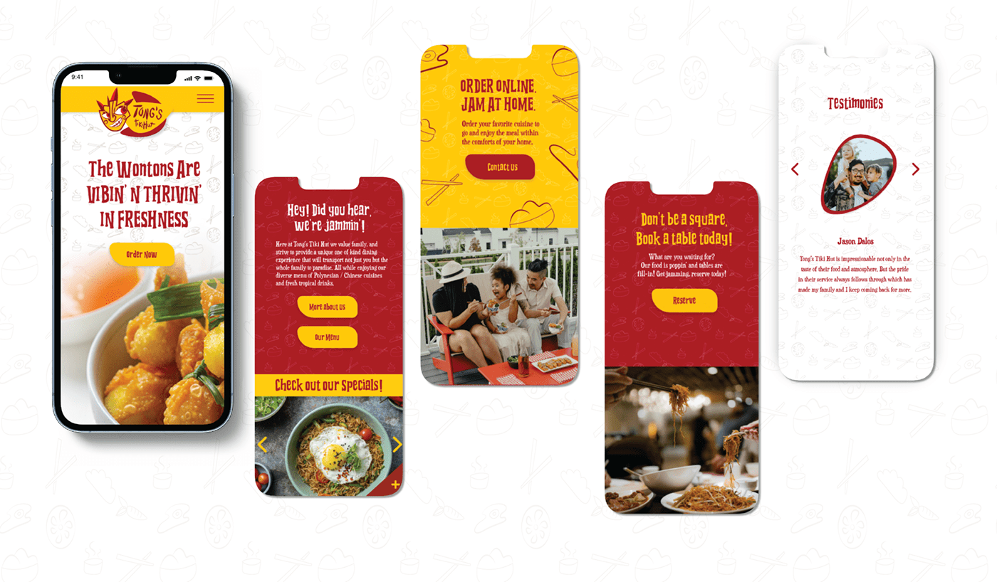brand identity chinese restaurant Logo Design rebrand design Rebranding Design redesign restaurant restaurant menu ux Web Design 