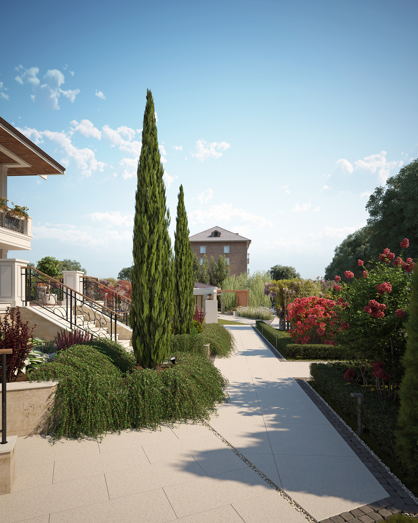 architecture interior design  Landscape Design 3D vizyalizations Landscape Architecture  HOUSE DESIGN garden design