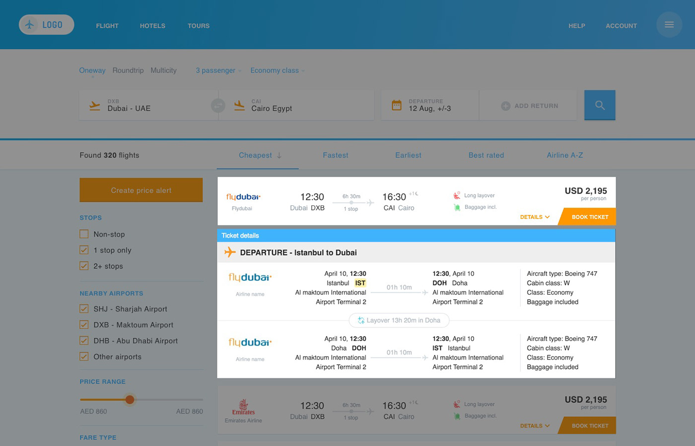 flight Booking Airline Booking Booking UI