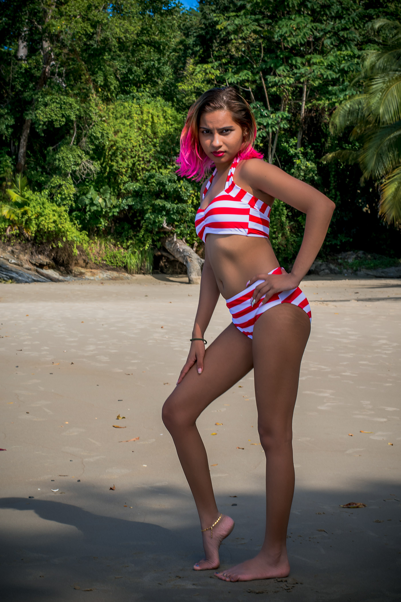 Outdoor portrait portrait photography model photoshoot Photography  Fashion  bikini swimwear summer