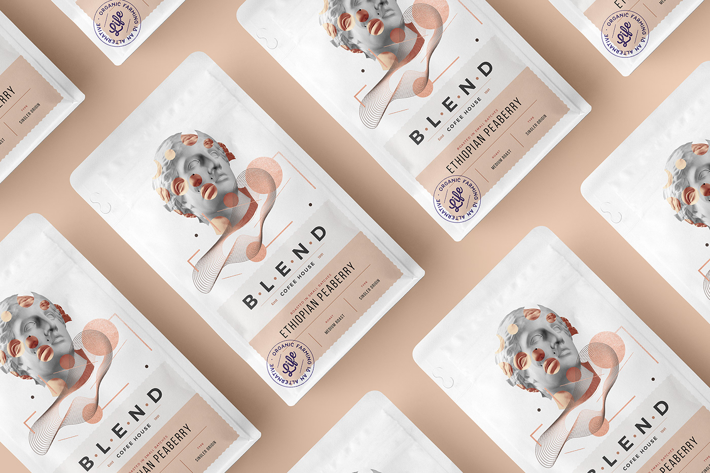 Blend – Coffeehouse Branding Mockup