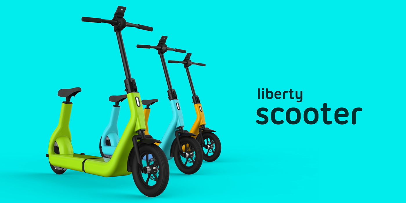 Global Drive Global drive Liberty app system transportation mobility sharing Scooter Foldable Vehicle
