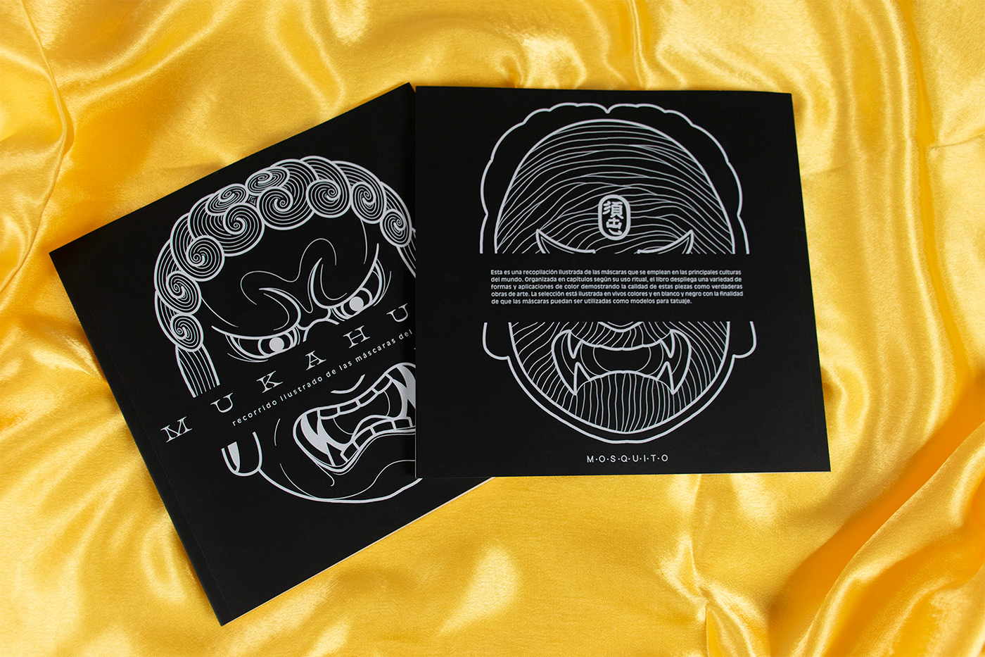 libro editorial mascara mask mukahuta ilustracion Illustrator art world cultura