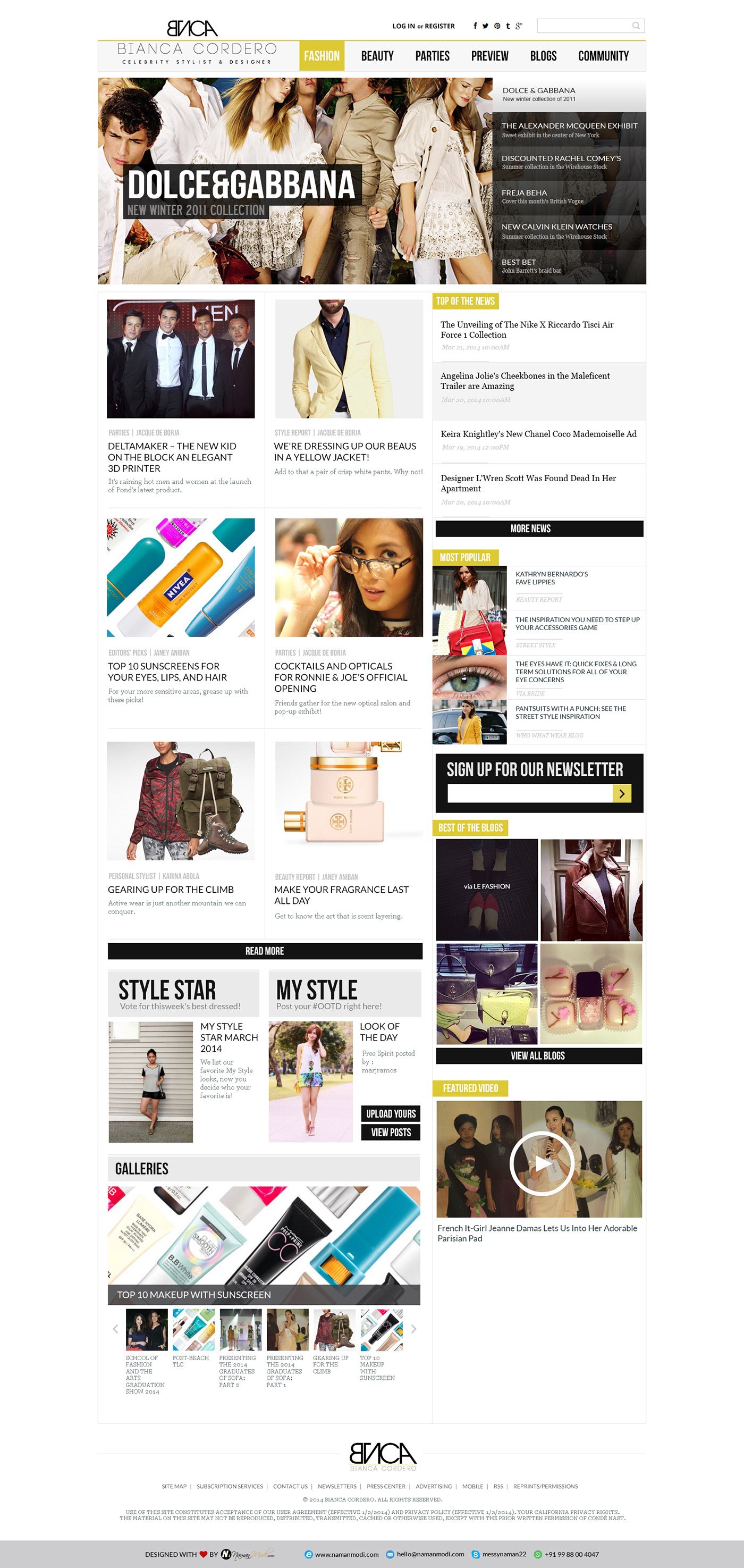graphic-design adobe-photoshop web-design website-wireframing clothing stylist website fashion stylist website online stylist website Personal Stylist Website