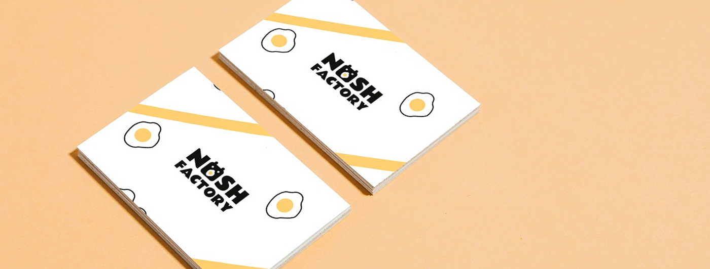 brand identity branding  design egg Food  logo logos Logotype Nosh restaurant
